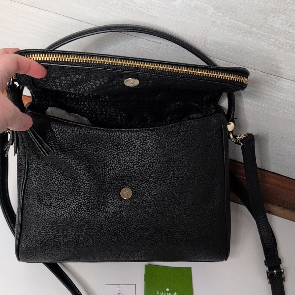 Kate Spade Black Crossbody Bag - Picture 3 of 11